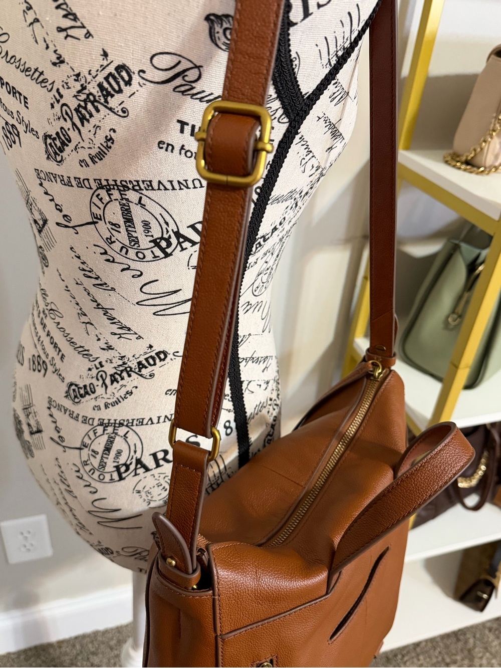 Fossil Elina Convertible Backpack Shoulder Bag Crossbody - Picture 9 of 14